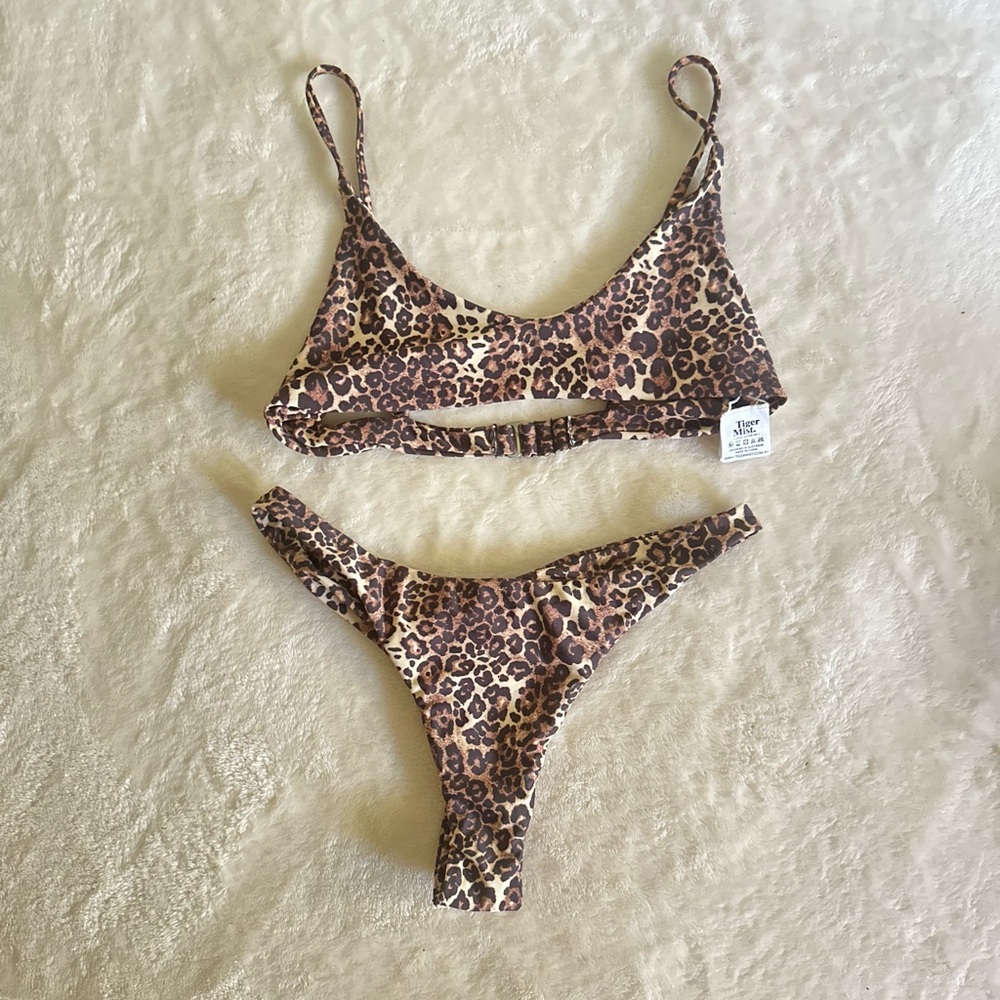 Tiger mist leopard bikini